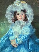 Mary Cassatt Margot in Blue china oil painting reproduction